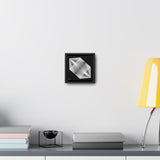 Triangles 01 - Framed Canvas Wrap Print