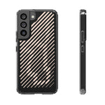 Pink Stripes Clear iPhone Case