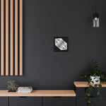 Triangles 01 - Framed Canvas Wrap Print