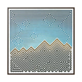 The Mountain - Framed Canvas Wrap Print