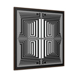 The Vision - Framed Canvas Wrap Print