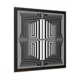 The Vision - Framed Canvas Wrap Print