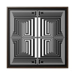 The Vision - Framed Canvas Wrap Print