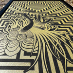 mushroom 01 | gold print