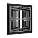 The Vision - Framed Canvas Wrap Print