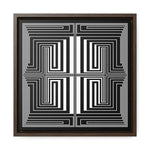 The Vision - Framed Canvas Wrap Print