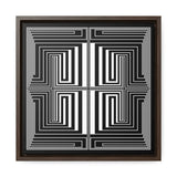 The Vision - Framed Canvas Wrap Print