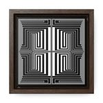 The Vision - Framed Canvas Wrap Print