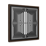 The Vision - Framed Canvas Wrap Print