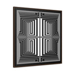 The Vision - Framed Canvas Wrap Print