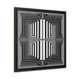 The Vision - Framed Canvas Wrap Print