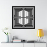 The Vision - Framed Canvas Wrap Print