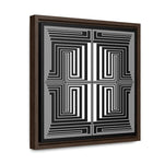 The Vision - Framed Canvas Wrap Print