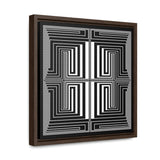 The Vision - Framed Canvas Wrap Print
