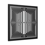 The Vision - Framed Canvas Wrap Print