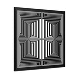 The Vision - Framed Canvas Wrap Print