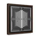 The Vision - Framed Canvas Wrap Print
