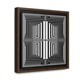 The Vision - Framed Canvas Wrap Print