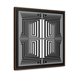 The Vision - Framed Canvas Wrap Print