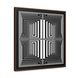 The Vision - Framed Canvas Wrap Print
