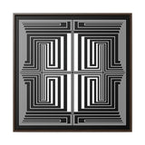The Vision - Framed Canvas Wrap Print