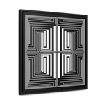 The Vision - Framed Canvas Wrap Print