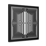 The Vision - Framed Canvas Wrap Print