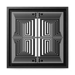 The Vision - Framed Canvas Wrap Print