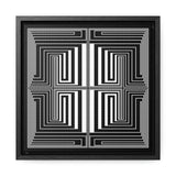 The Vision - Framed Canvas Wrap Print