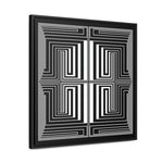 The Vision - Framed Canvas Wrap Print