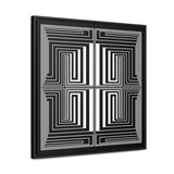 The Vision - Framed Canvas Wrap Print