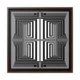 The Vision - Framed Canvas Wrap Print