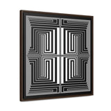 The Vision - Framed Canvas Wrap Print