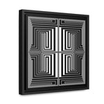 The Vision - Framed Canvas Wrap Print