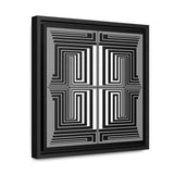 The Vision - Framed Canvas Wrap Print