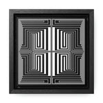 The Vision - Framed Canvas Wrap Print