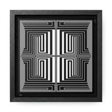 The Vision - Framed Canvas Wrap Print