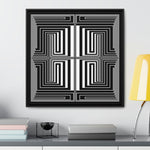 The Vision - Framed Canvas Wrap Print