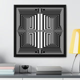 The Vision - Framed Canvas Wrap Print