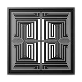 The Vision - Framed Canvas Wrap Print