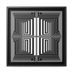The Vision - Framed Canvas Wrap Print
