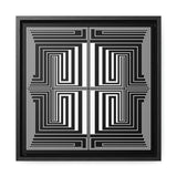 The Vision - Framed Canvas Wrap Print