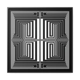 The Vision - Framed Canvas Wrap Print