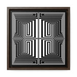 The Vision - Framed Canvas Wrap Print