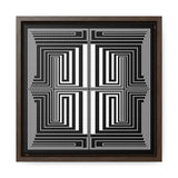 The Vision - Framed Canvas Wrap Print