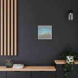 The Mountain - Framed Canvas Wrap Print