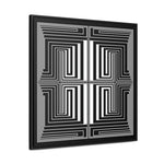 The Vision - Framed Canvas Wrap Print