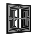 The Vision - Framed Canvas Wrap Print