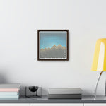 The Mountain - Framed Canvas Wrap Print