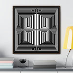 The Vision - Framed Canvas Wrap Print